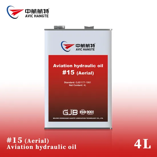 No. 15 Aviation Hydraulic Oil (Aerial) Aerospace Transmission Hydraulic Oil 4L 